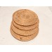 RATTAN PLACEMAT AND COASTER